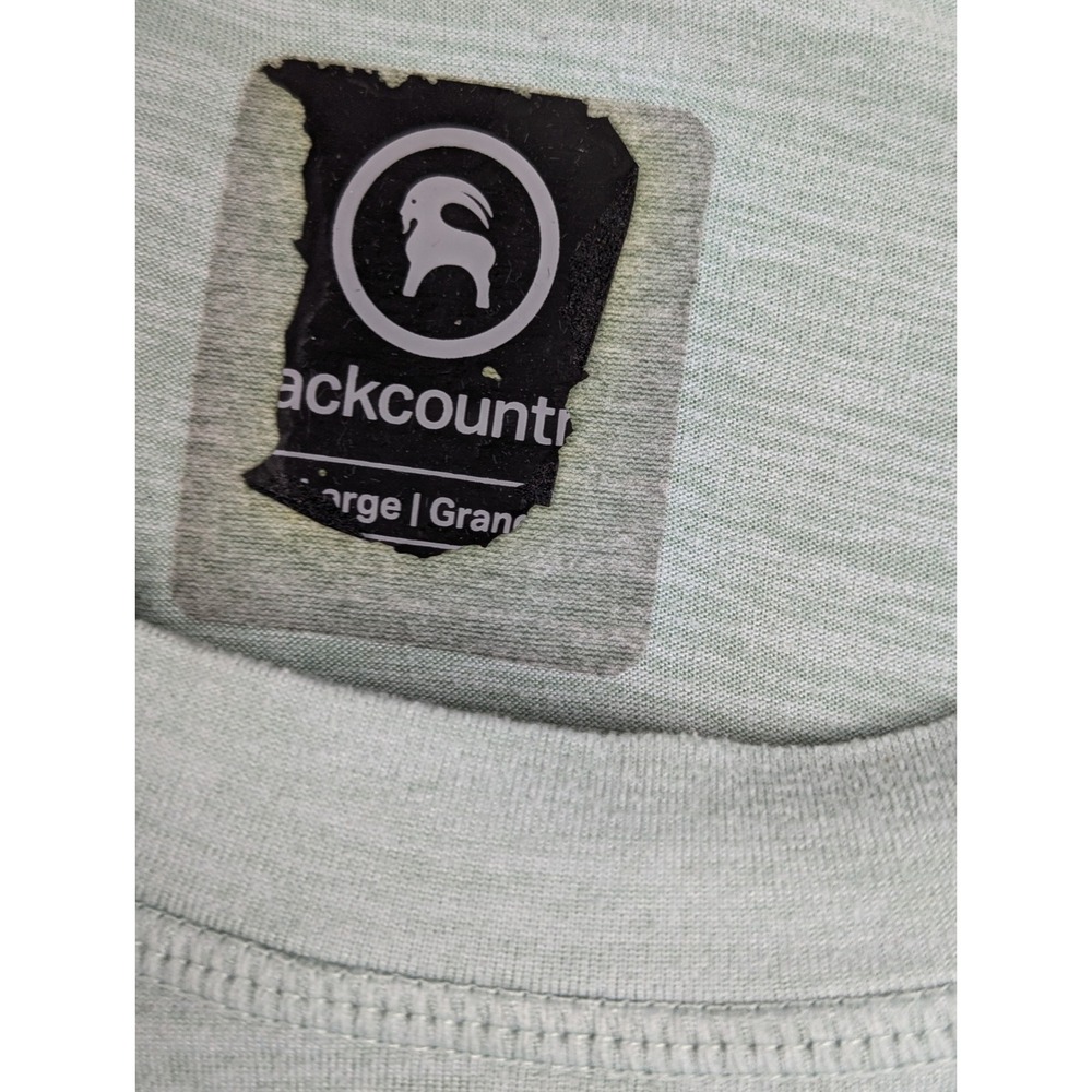 Backcountry Mens‎ Crewneck T Shirt Size L Athletic Performance Quick Dry Hiking - Picture 5 of 10
